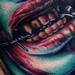 Tattoos - Creep Face color Brent Olson Art Junkie Tattoo - 60730